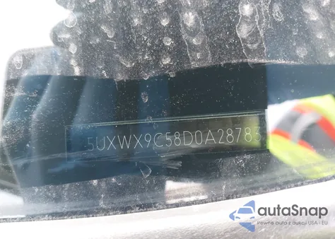 2013 BMW X3 xDrive28I from USA, damaged, VIN 5UXWX9C58D0A28783